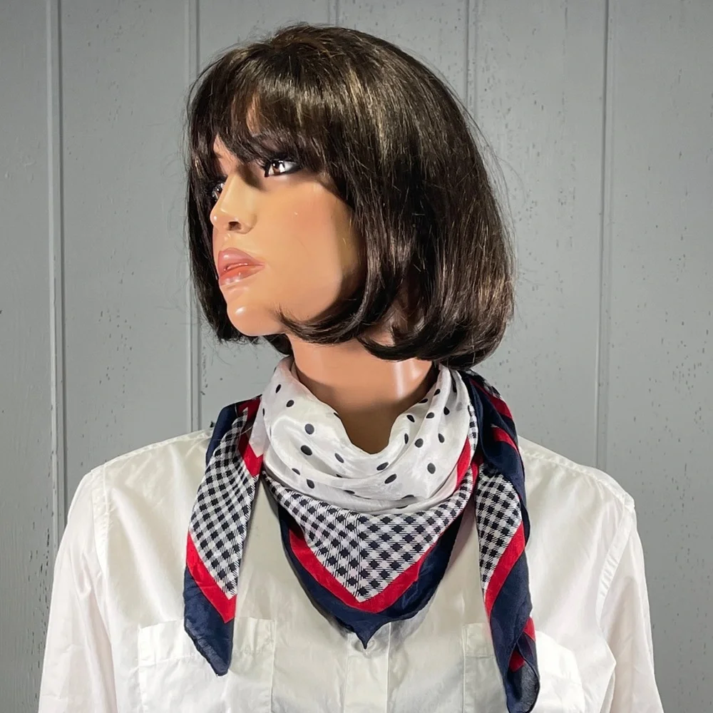 Vintage CLUB 7 ECHO Women’s Graphic Scarf